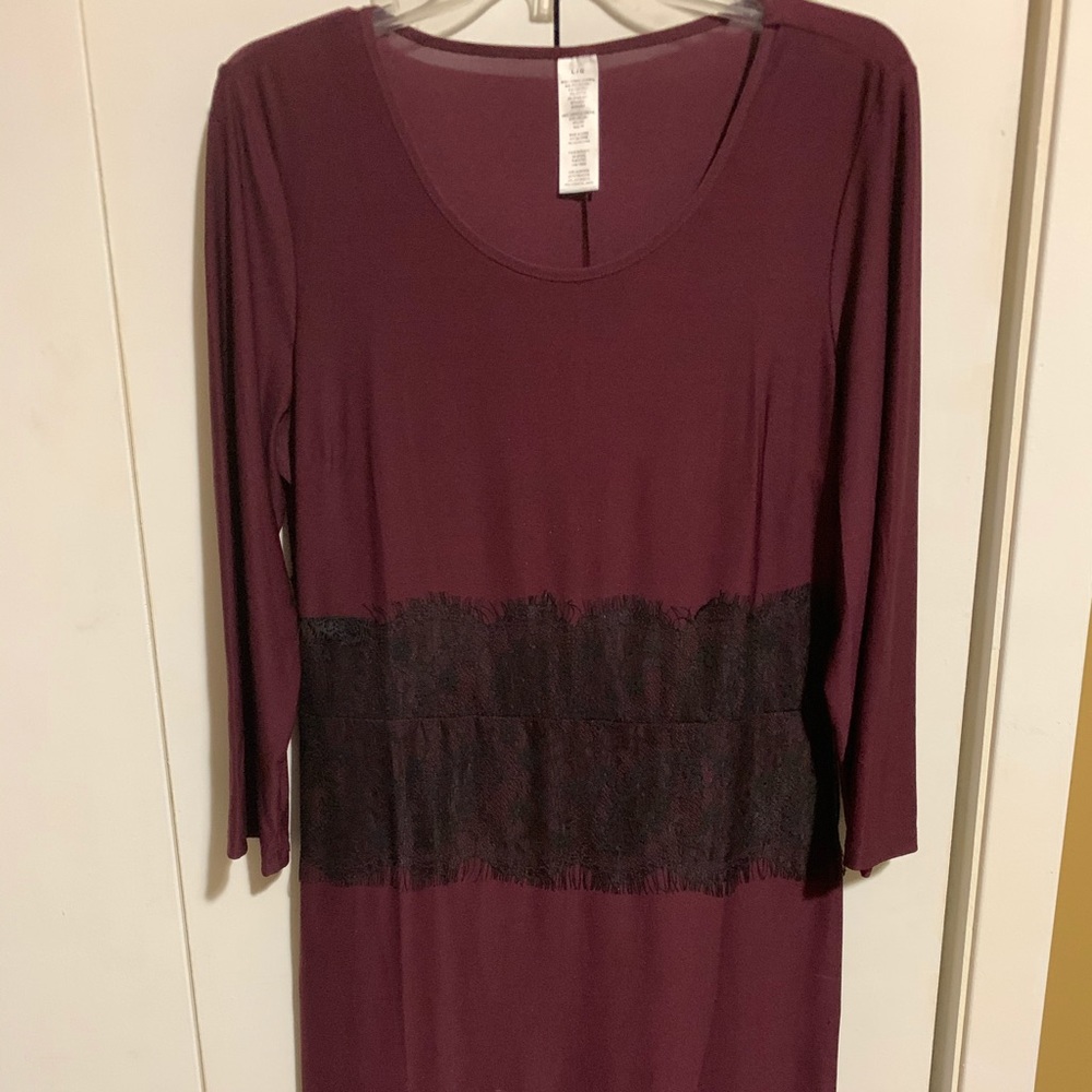 Mid length dress size large